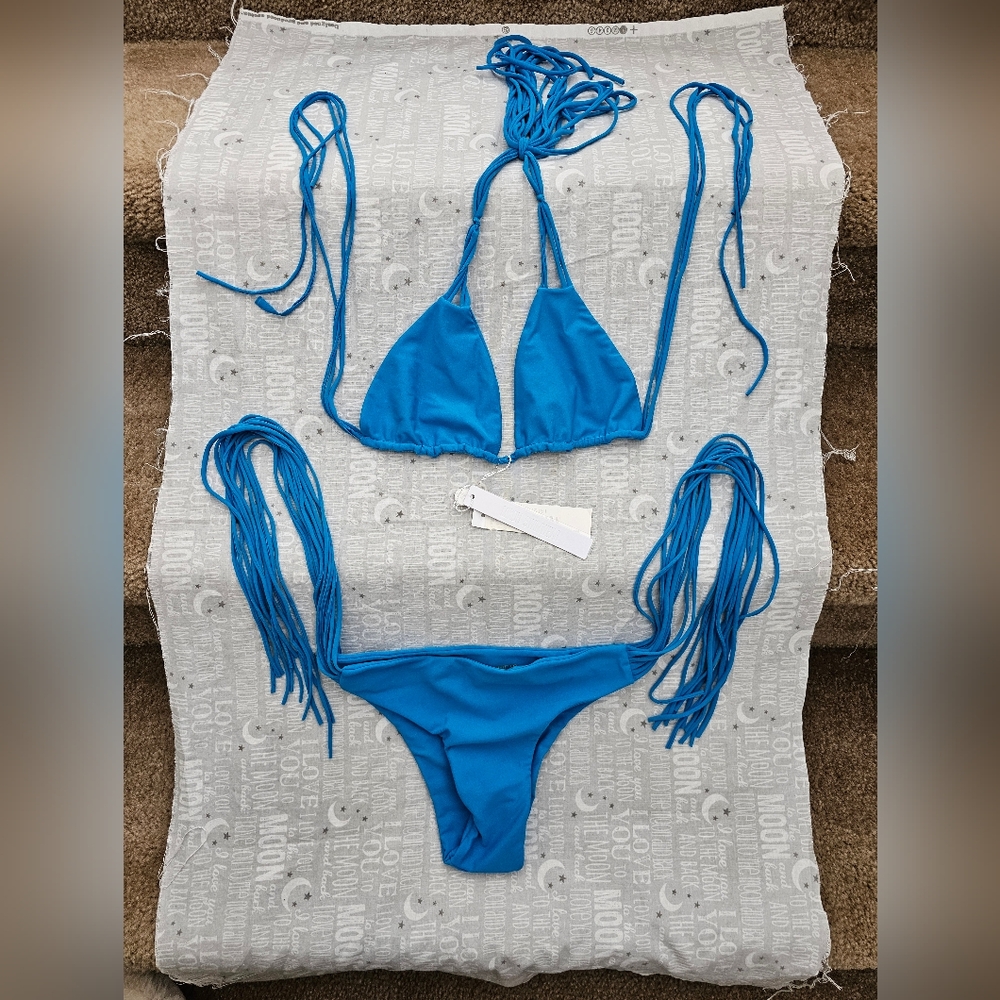 Blue Mikoh St. Lucia bikini set "small"